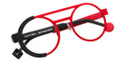 Sabine Be Be Zoom 830 50 - Red Satin/Gray Slate Marbled Matte #id:sbebezoom830_s:106100