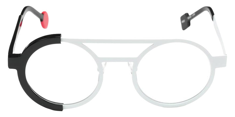 Sabine Be Be Zoom 832 50 - White Satin/Black Shiny #id:sbebezoom832_s:110110