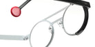 Sabine Be Be Zoom 832 50 - White Satin/Black Shiny #id:sbebezoom832_s:110115
