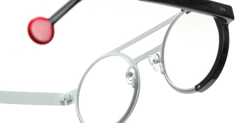 Sabine Be Be Zoom 832 50 - White Satin/Black Shiny #id:sbebezoom832_s:110115