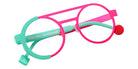 Sabine Be Be Zoom 833 50 - Rose Fluorescent Satin/Turquoise Shiny #id:sbebezoom833_s:112100