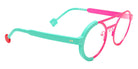 Sabine Be Be Zoom 833 50 - Rose Fluorescent Satin/Turquoise Shiny #id:sbebezoom833_s:112105