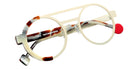 Sabine Be Be Zoom 834 50 - Ivory Satin/Horn Blonde Shiny #id:sbebezoom834_s:114100