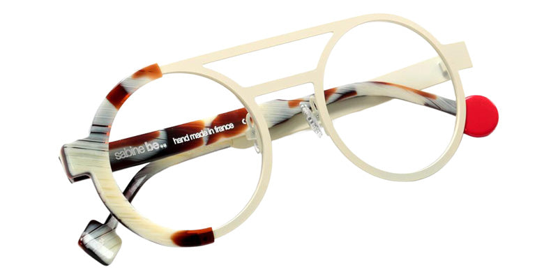 Sabine Be Be Zoom 834 50 - Ivory Satin/Horn Blonde Shiny #id:sbebezoom834_s:114100