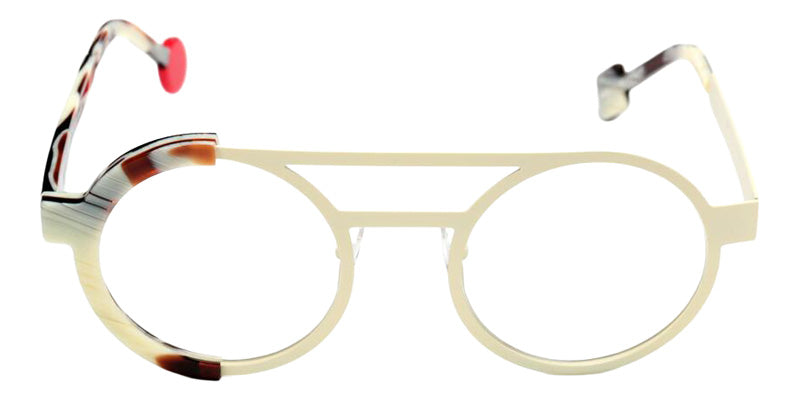 Sabine Be Be Zoom 834 50 - Ivory Satin/Horn Blonde Shiny #id:sbebezoom834_s:114110