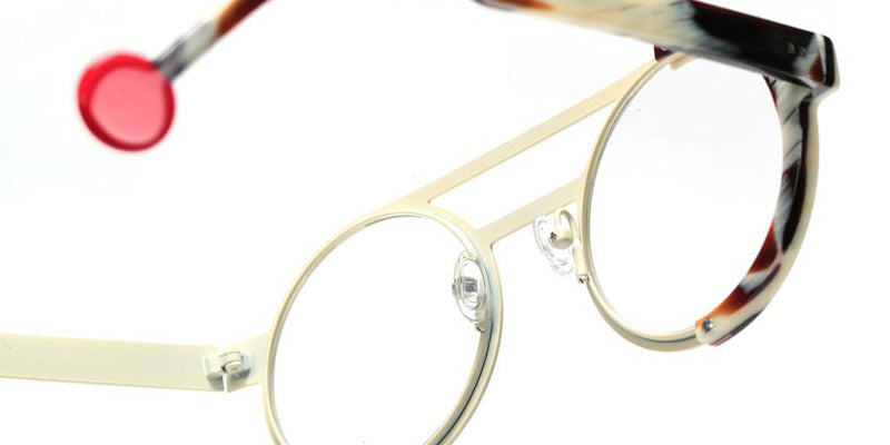 Sabine Be Be Zoom 834 50 - Ivory Satin/Horn Blonde Shiny #id:sbebezoom834_s:114115