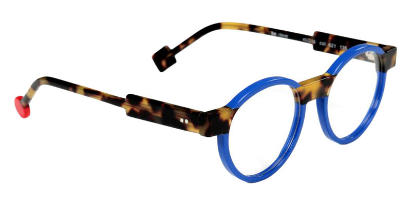 Sabine Be Mini Be Clever 621 45 - Blue Majorelle Shiny/Tortoiseshell Tokyo Shiny #id:sbeminibeclever621_s:100105