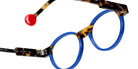 Sabine Be Mini Be Clever 621 45 - Blue Majorelle Shiny/Tortoiseshell Tokyo Shiny #id:sbeminibeclever621_s:100115
