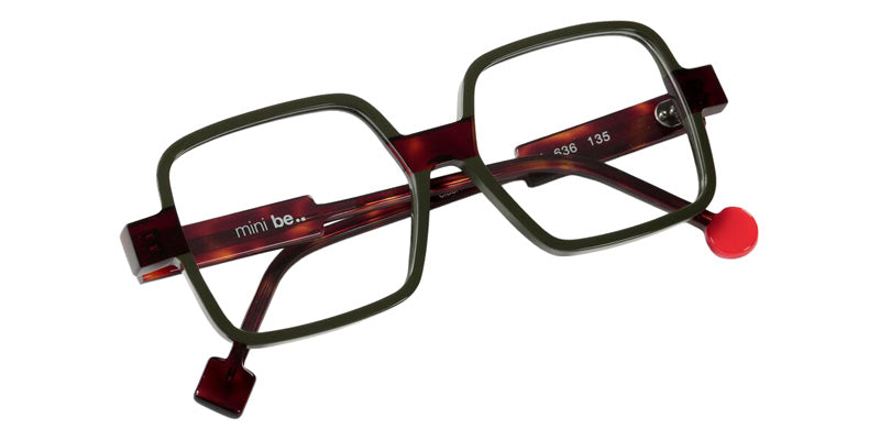 Sabine Be Mini Be Clush 636 49 - Khaki Shiny/Tortoiseshell Cherry Shiny #id:sbeminibeclush636_s:100100