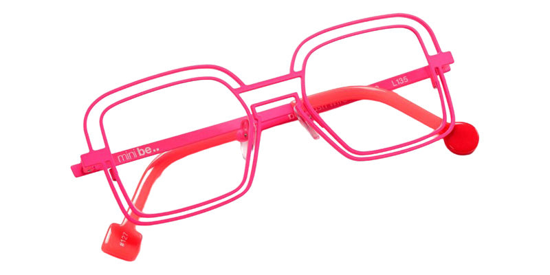 Sabine Be Mini Be Clush Wire 126 45 - Rose Fluorescent Satin #id:sbeminibeclushwire126_s:100100