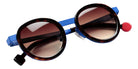 Sabine Be Mini Be Lucky Sun 272 43 - Tortoiseshell Cherry Shiny/Blue Majorelle Satin #id:sbeminibeluckysun272_s:102100