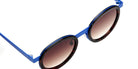 Sabine Be Mini Be Lucky Sun 272 43 - Tortoiseshell Cherry Shiny/Blue Majorelle Satin #id:sbeminibeluckysun272_s:102115