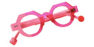 Sabine Be Mini Be Zoulou 602 37 - Raspberry Translucent Shiny/Rose Fluorescent Shiny #id:sbeminibezoulou602_s:100100