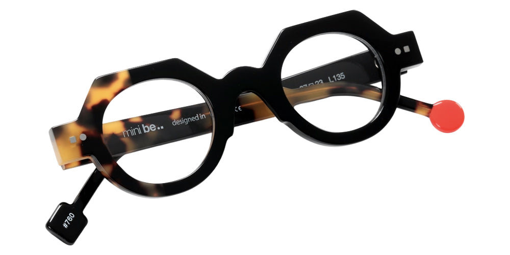 Sabine Be Mini Be Zoulou 750 37 - Black Shiny/Tortoiseshell Tokyo Shiny #id:sbeminibezoulou750_s:106100