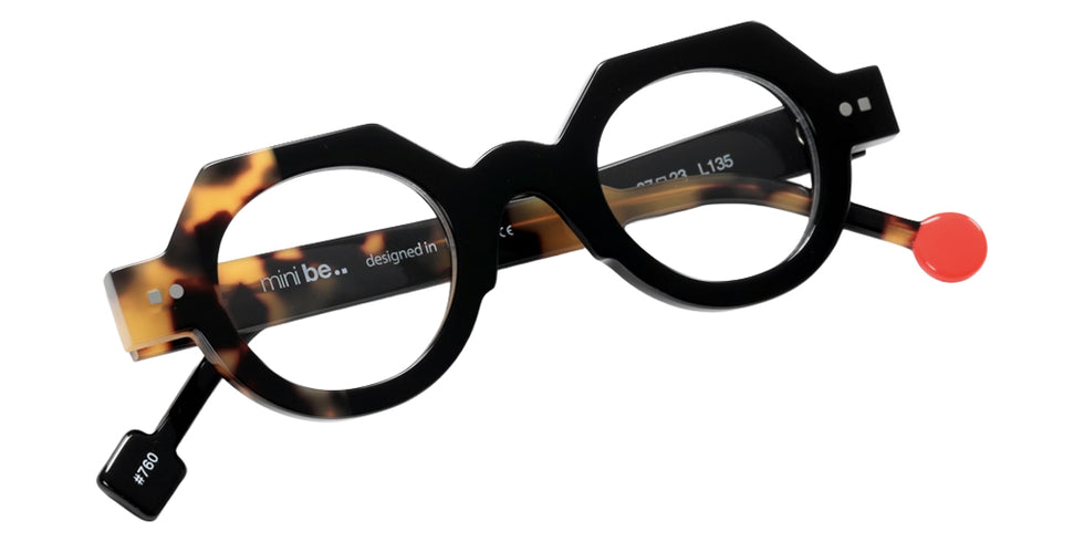 Sabine Be Mini Be Zoulou 750 37 - Black Shiny/Tortoiseshell Tokyo Shiny #id:sbeminibezoulou750_s:106100