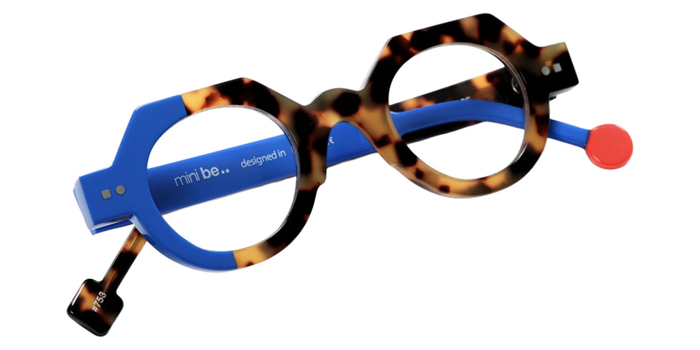 Sabine Be Mini Be Zoulou 753 37 - Tortoiseshell Tokyo Shiny/Blue Majorelle Shiny #id:sbeminibezoulou753_s:102100