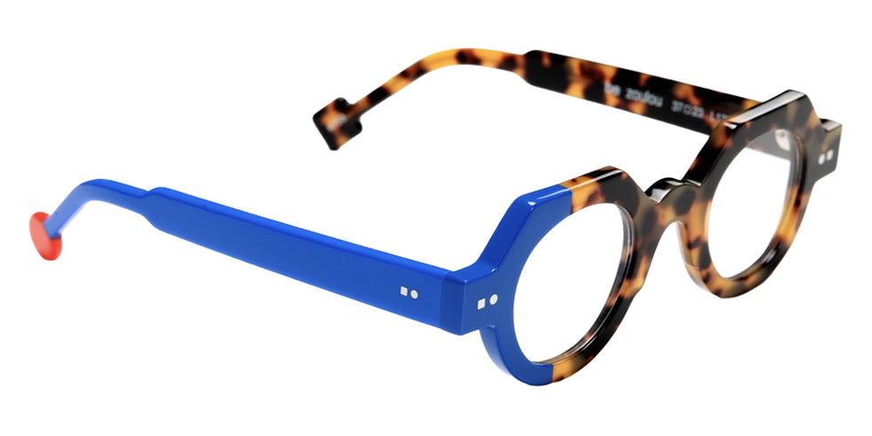 Sabine Be Mini Be Zoulou 753 37 - Tortoiseshell Tokyo Shiny/Blue Majorelle Shiny #id:sbeminibezoulou753_s:102105