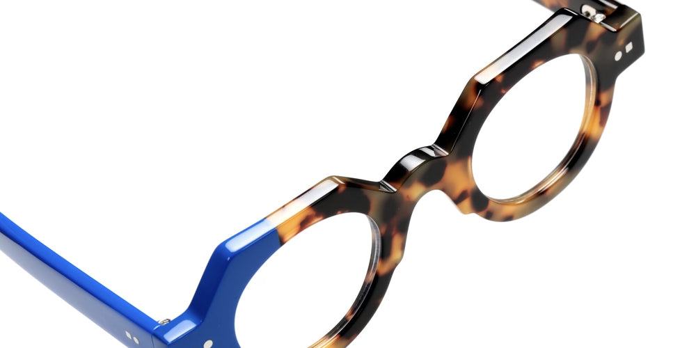 Sabine Be Mini Be Zoulou 753 37 - Tortoiseshell Tokyo Shiny/Blue Majorelle Shiny #id:sbeminibezoulou753_s:102115