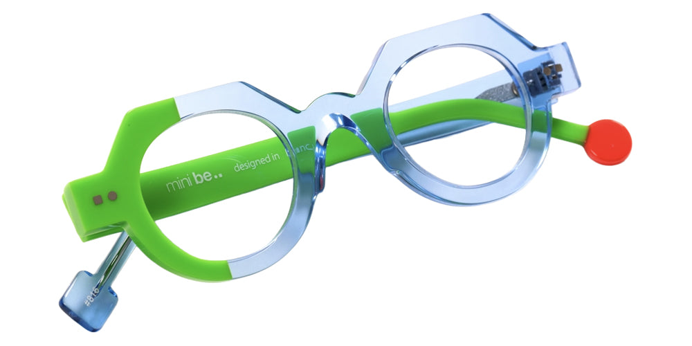 Sabine Be Mini Be Zoulou 816 37 - Blue Clear Translucent Shiny/Green Fluorescent Shiny #id:sbeminibezoulou816_s:110100