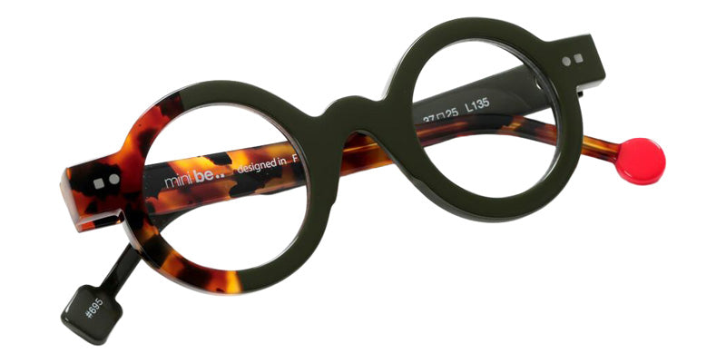 Sabine Be Mini Be Zozo 695 37 - Tortoiseshell Fawn Shiny/Khaki Shiny #id:sbeminibezozo695_s:100100