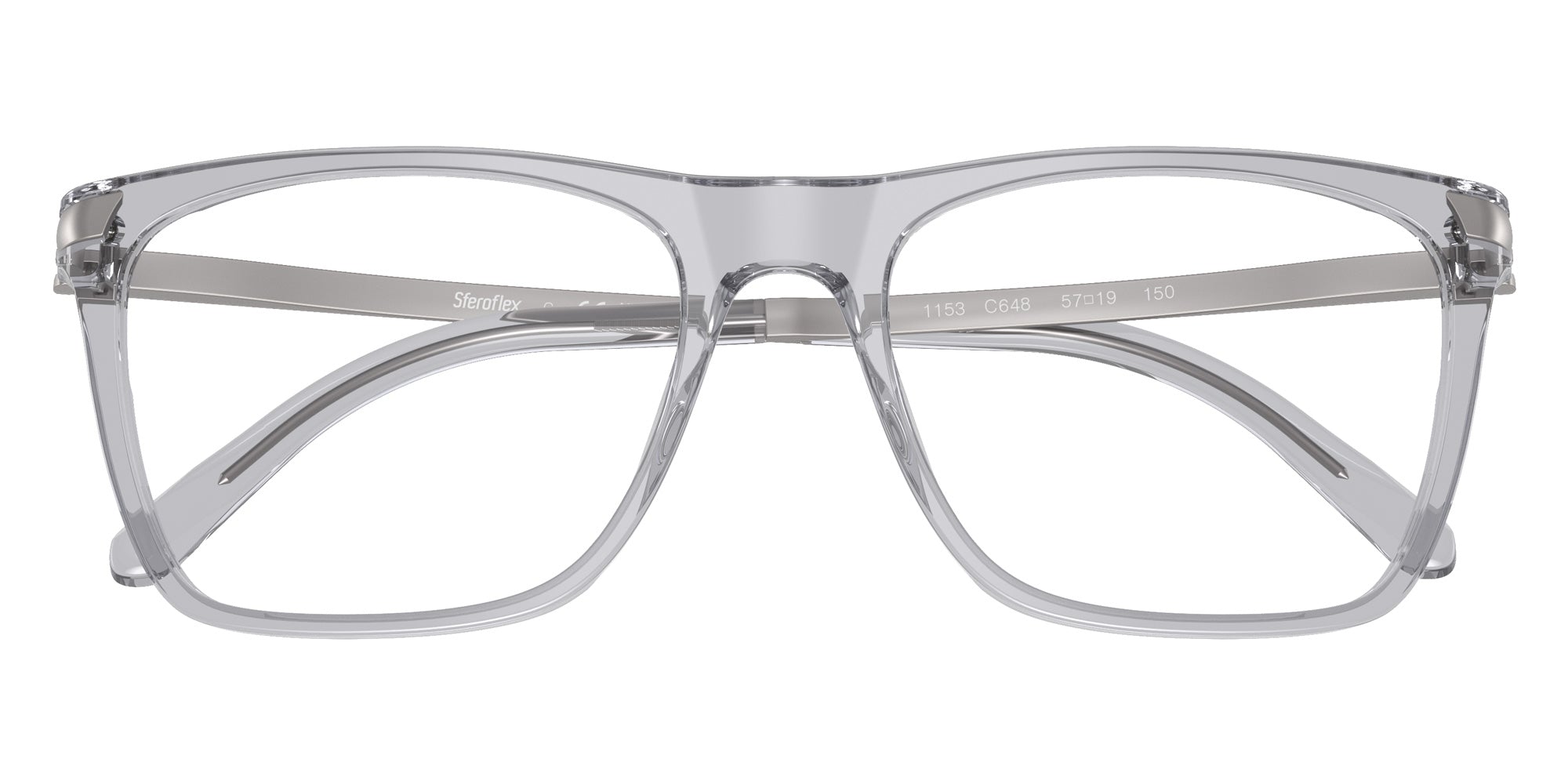 Sferoflex SF1153 C648 57 - Shiny Gray Transparent #id:sf1153c648_s:106120