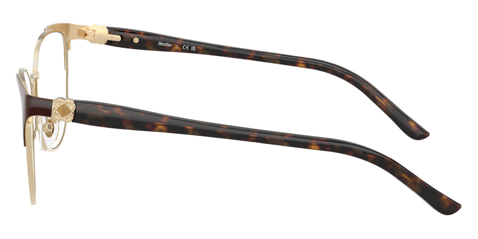 Sferoflex SF2603 534 53 - Shiny Pale Gold/Paper Havana #id:sf2603534_s:100110