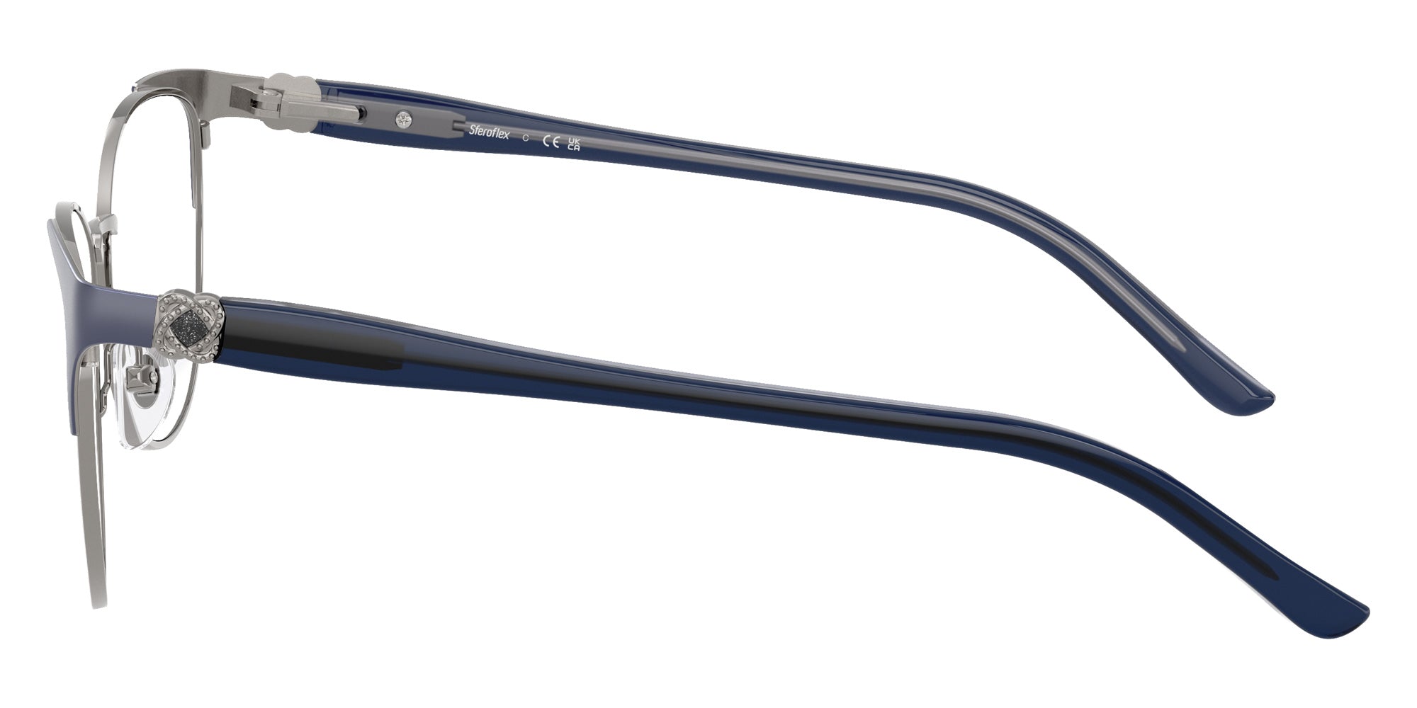 Sferoflex SF2603 537 53 - Shiny Gunmetal/Matte Violet #id:sf2603537_s:106110