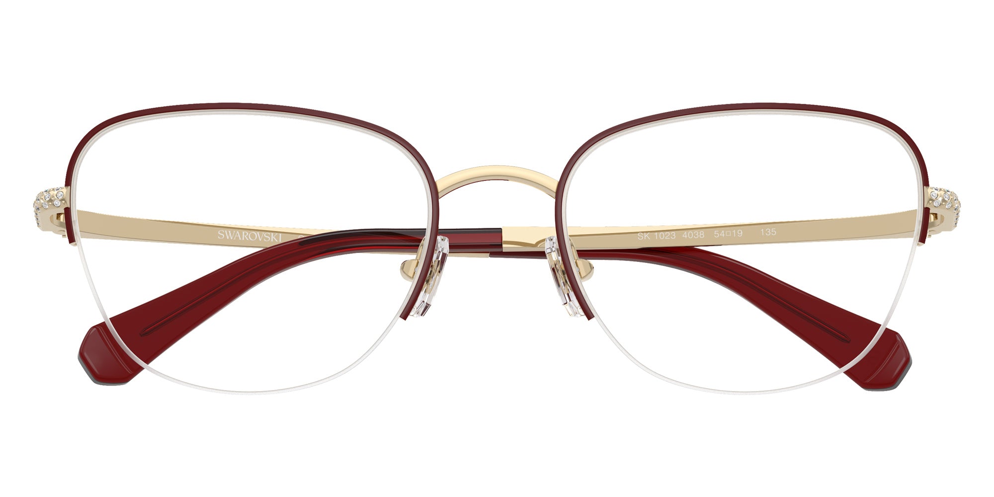 Swarovski SK1023 4038 52 - Pale Gold/Burgundy Gunmetal #id:sk10234038_s:112120