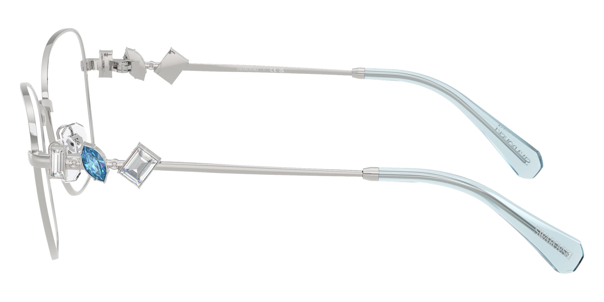 Swarovski SK1025 401A 52 - Silver #id:sk1025401a_s:100110