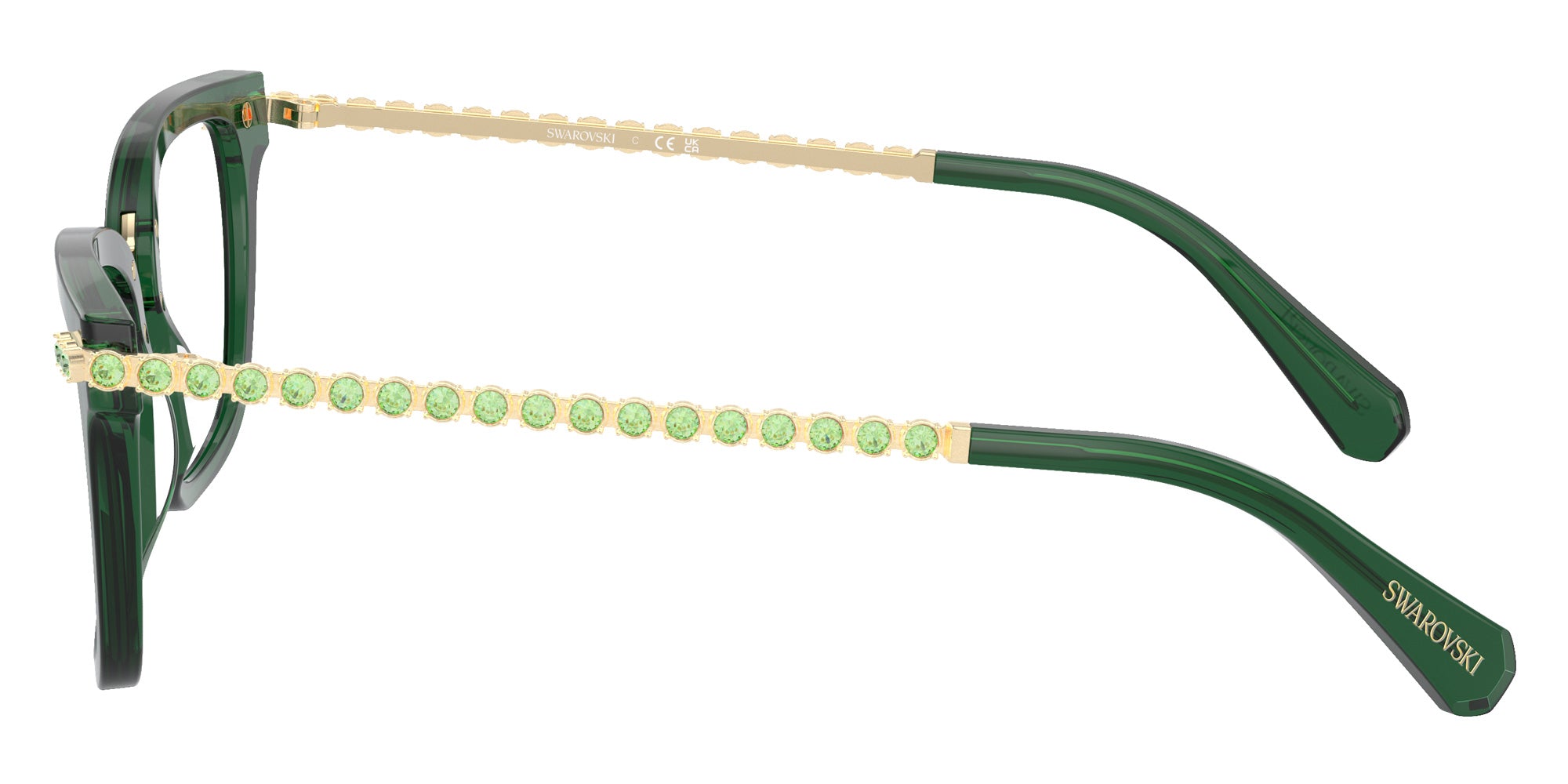 Swarovski SK2018 1045 52 - Dark Green Transparent #id:sk20181045_s:108110