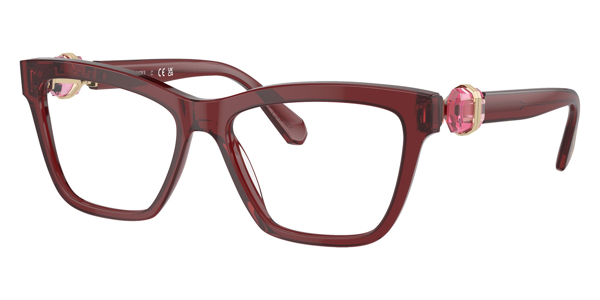 Swarovski SK2021 1055 53 - Transparent Burgundy #id:sk20211055_s:114105