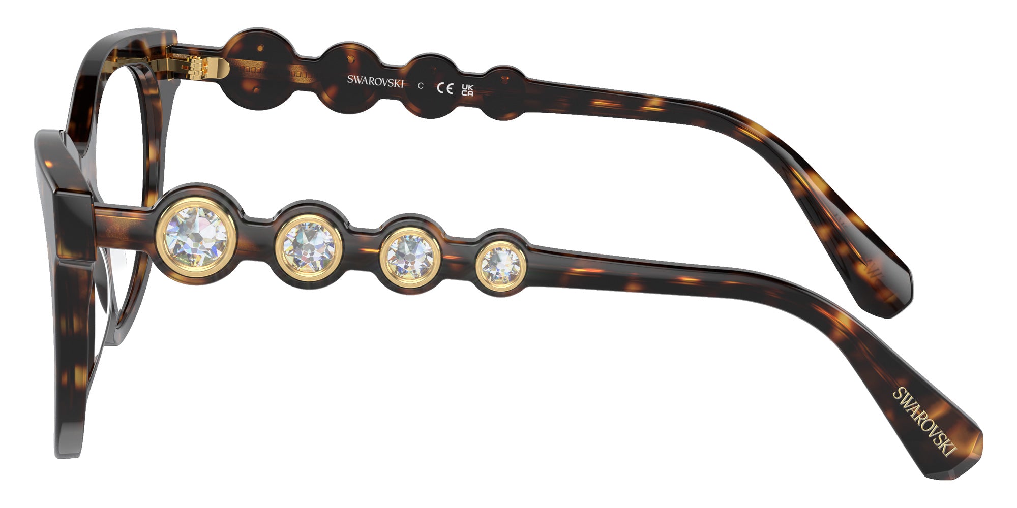 Swarovski SK2025 1002 52 - Dark Havana #id:sk20251002_s:104110