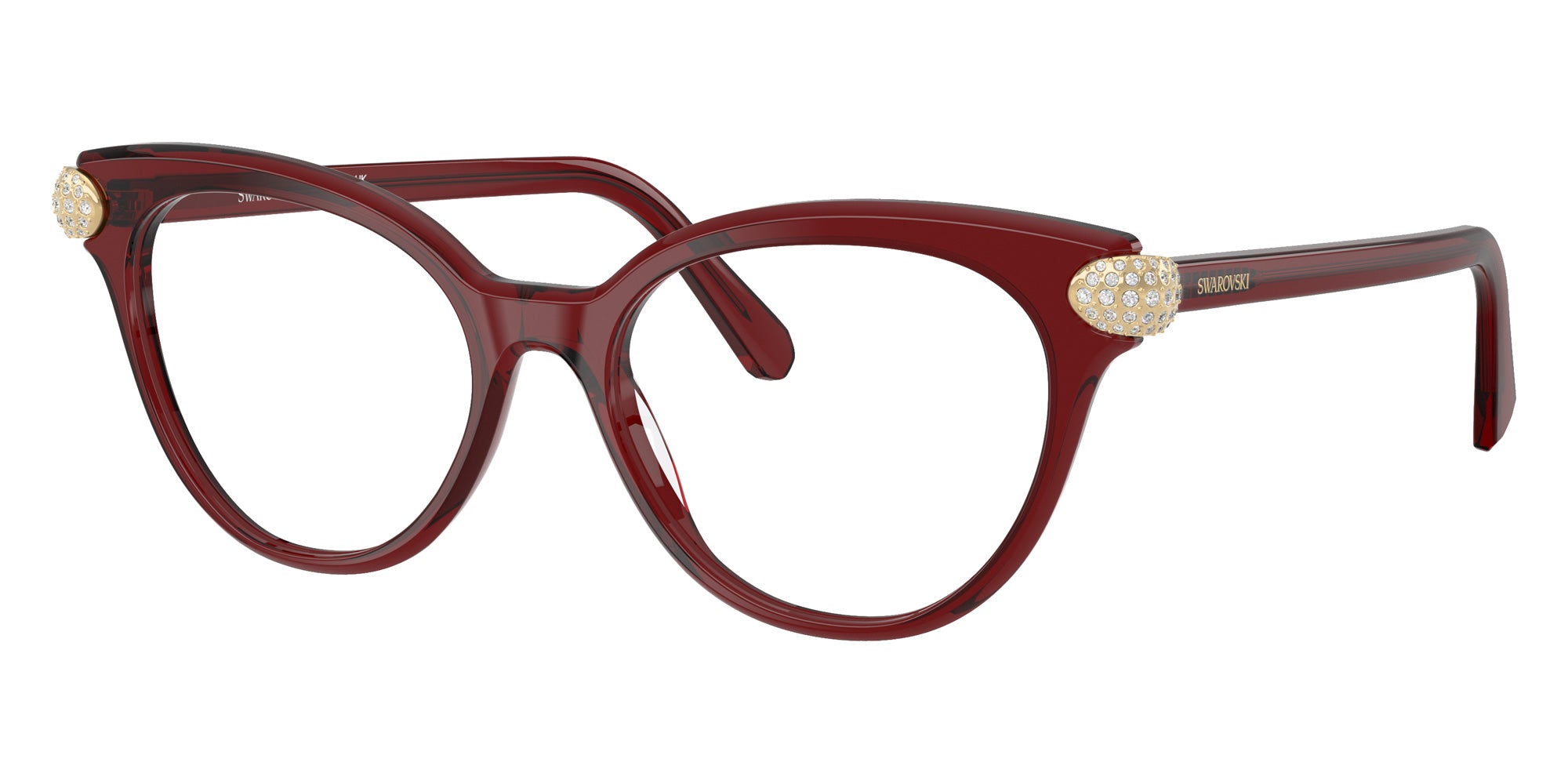Swarovski SK2046 1073 51 - Transparent Burgundy Gunmetal #id:sk20461073_s:112105