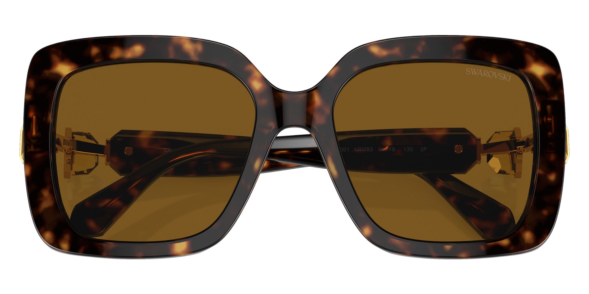 Swarovski SK6001 100283 55 - Havana / Polarized Brown #id:sk6001100283_s:106120
