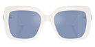Swarovski SK6001 100355 55 - White / Light Blue Mirrored Silver #id:sk6001100355_s:108100