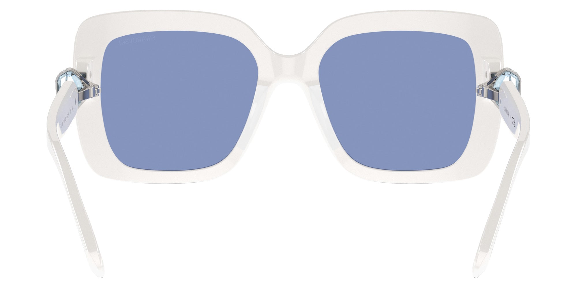 Swarovski SK6001 100355 55 - White / Light Blue Mirrored Silver #id:sk6001100355_s:108115