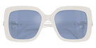 Swarovski SK6001 100355 55 - White / Light Blue Mirrored Silver #id:sk6001100355_s:108120