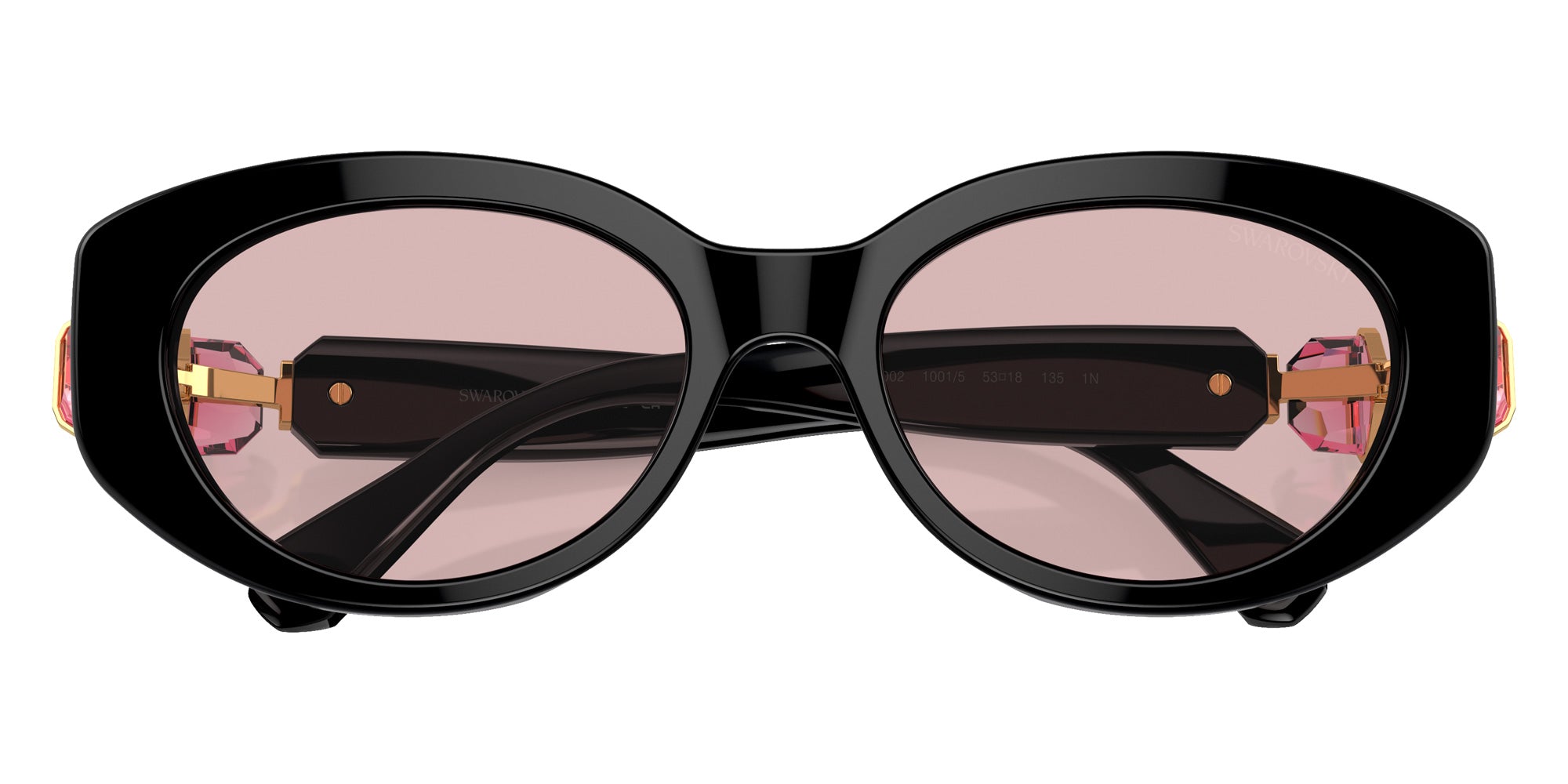 Swarovski SK6002 1001/5 53 - Black / Pink #id:sk600210015_s:100120