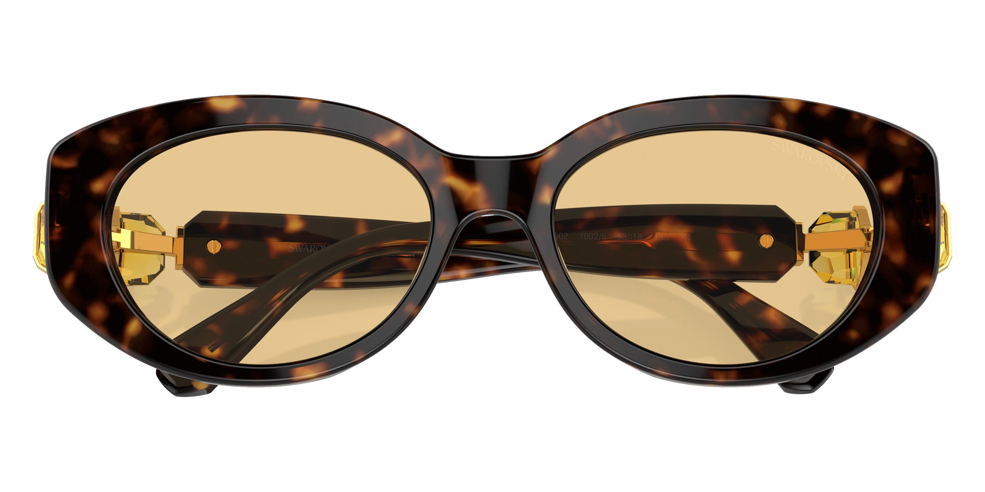Swarovski SK6002 1002/8 53 - Dark Havana / Light Yellow #id:sk600210028_s:104120