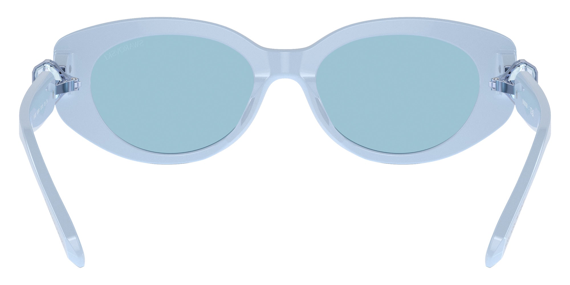 Swarovski SK6002 1006N1 53 - Light Blue / Light Blue Mirrored Silver #id:sk60021006n1_s:108115