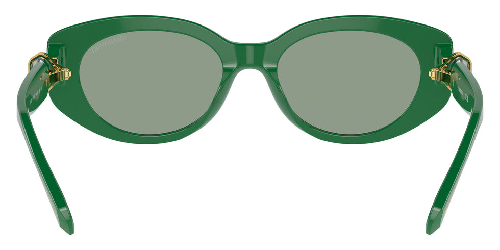 Swarovski SK6002 10079C 53 - Dark Green / Azure Internal Mirrored Silver #id:sk600210079c_s:110115