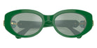 Swarovski SK6002 10079C 53 - Dark Green / Azure Internal Mirrored Silver #id:sk600210079c_s:110120