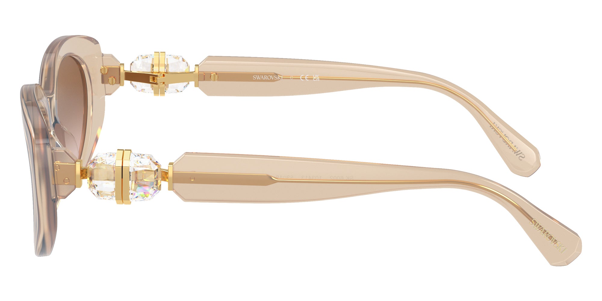 Swarovski SK6002 103413 53 - Transparent Beige / Gradient Brown #id:sk6002103413_s:114110