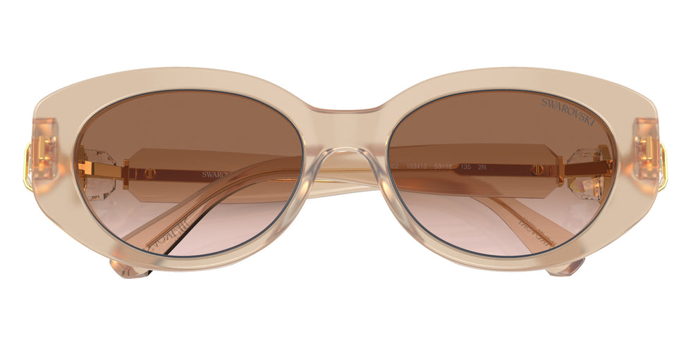 Swarovski SK6002 103413 53 - Transparent Beige / Gradient Brown #id:sk6002103413_s:114120