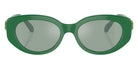 Swarovski SK6002F 10079C 54 - Dark Green / Azure Internal Mirrored Silver #id:sk6002f10079c_s:104100