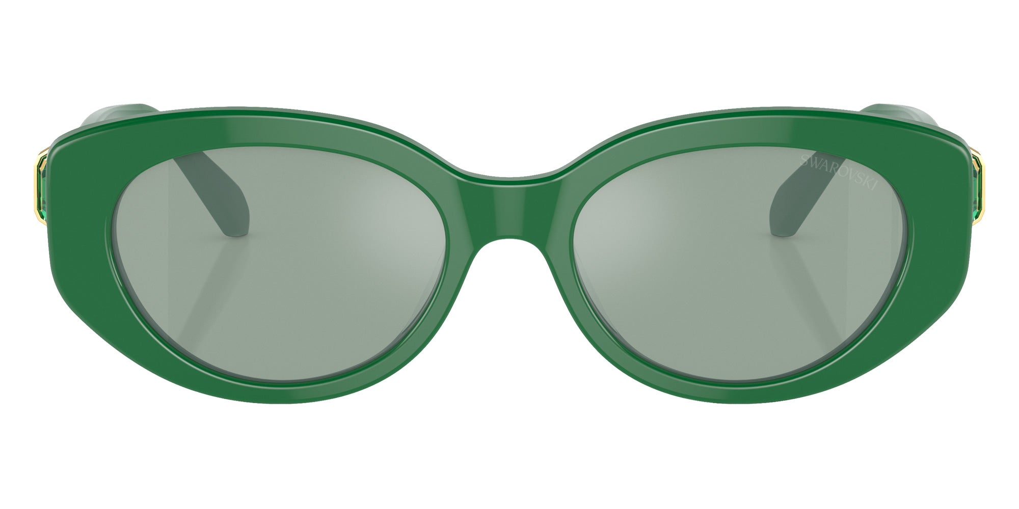 Swarovski SK6002F 10079C 54 - Dark Green / Azure Internal Mirrored Silver #id:sk6002f10079c_s:104100