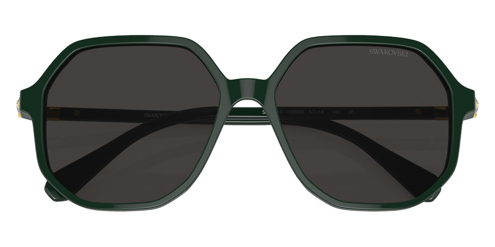 Swarovski SK6003 1026M3 57 - Green / Transition Light Gray to Dark Gray #id:sk60031026m3_s:104100