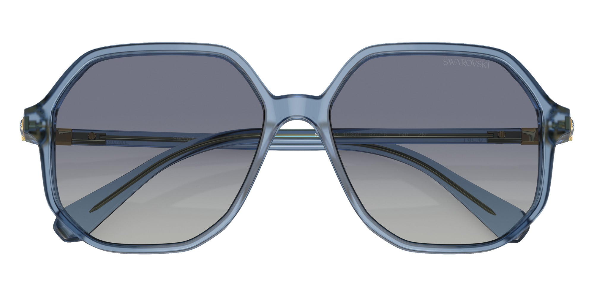 Swarovski SK6003 10354L 57 - Opaline Blue / Blue Gradient #id:sk600310354l_s:108120