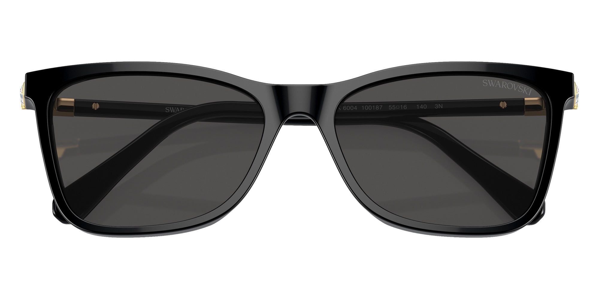 Swarovski SK6004 100187 55 - Black / Dark Gray #id:sk6004100187_s:102120