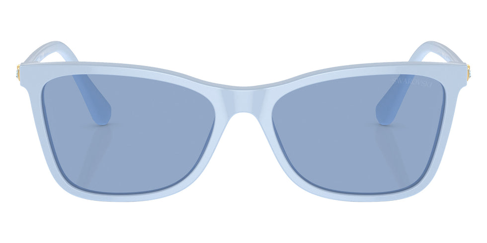 Swarovski SK6004 10061U 55 - Clear Blue / Light Blue Mirrored Silver Int #id:sk600410061u_s:100100